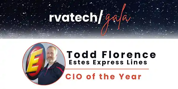 Estes CIO Todd Florence Named CIO Of The Year By Richmond Technology Council